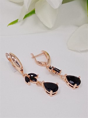 Серьги "Агатовая тайна" 4147