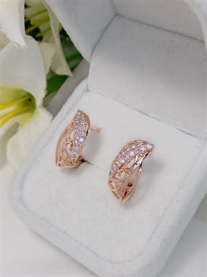 Серьги "Хрустальный ажур" 4265