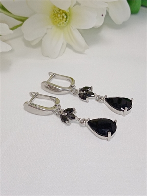 Серьги "Агатовая чародейка" 4043