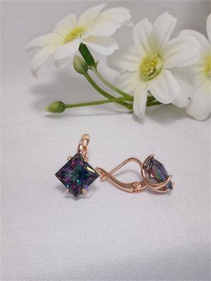 Серьги "Чарующий турмалин" 4755