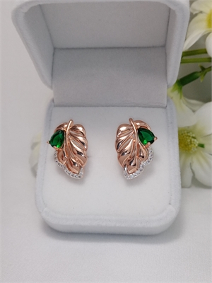 Серьги "Дыхание леса" 4771