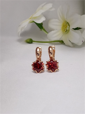 Серьги "Бургунд" 4777