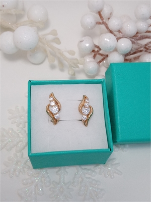 Серьги "Бриллиантовая нежность" 4799