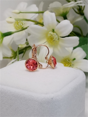 Серьги "Коралловое солнце" 4790