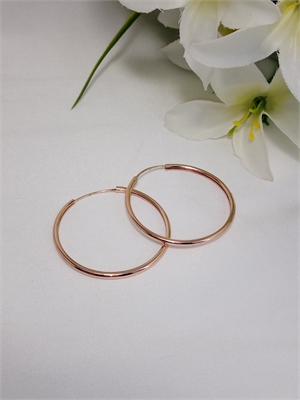 Серьги кольца "Круг вселенной 4" 2863