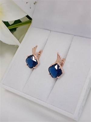 Серьги "Изыск сапфира" 4605