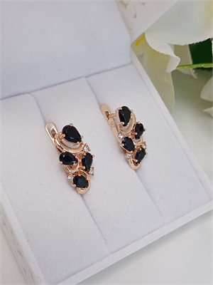 Серьги "Ночное сияние" 2857