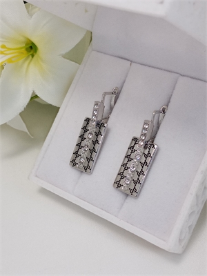 Серьги "Серебряное царство" 2885