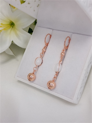 Серьги "Молочное облако" 4552