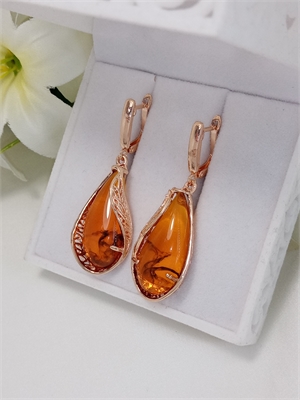 Серьги "Янтарь" 2226