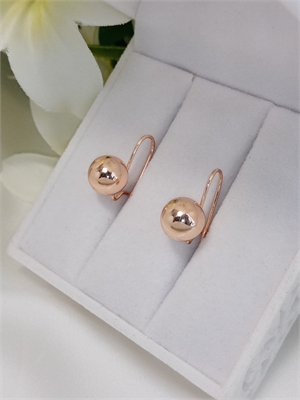 Серьги шарики "Волшебный день" 3472