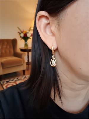 Серьги подвески "Изабель" 4868