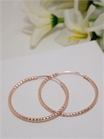 Серьги кольца 