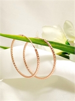 Серьги кольца 