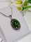 Кулон с цепочкой "Роскошь хризолита" 3904