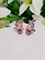 Серьги "Аметистовый шарм" 4272