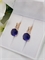 Серьги "Изысканный аметист" 3717